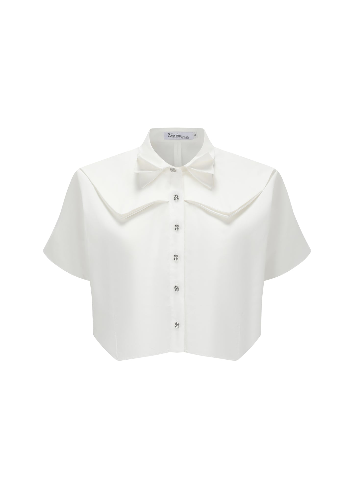 Three-layer Top White