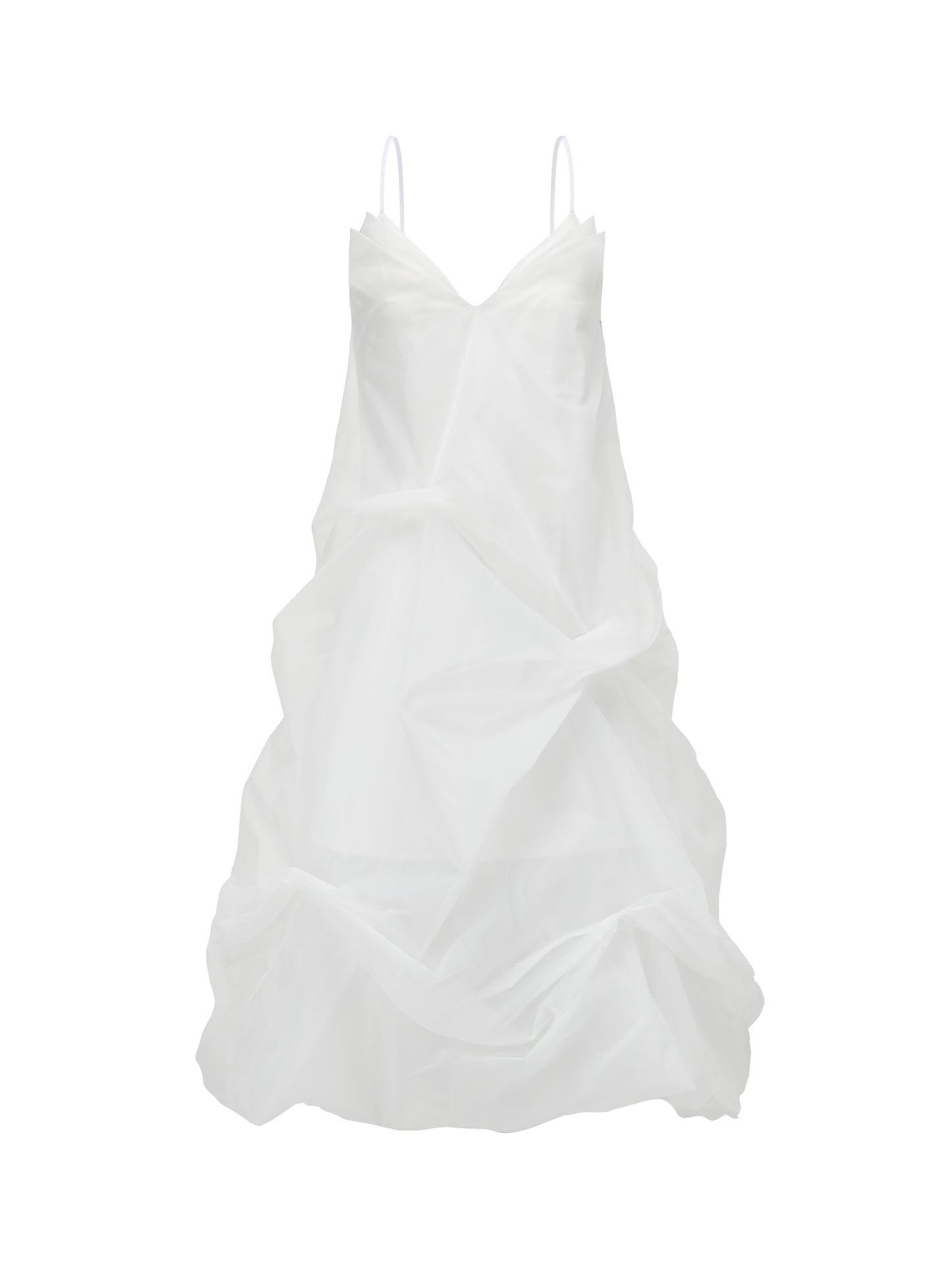 Cloud Organza Dress - White