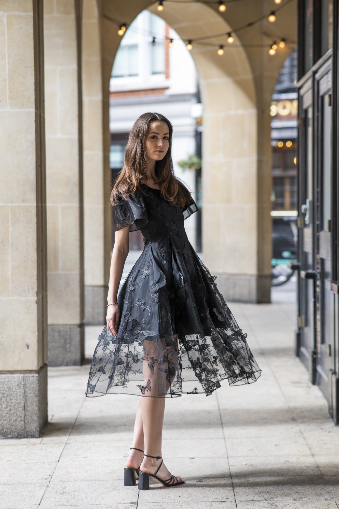 Butterfly Dress - Black