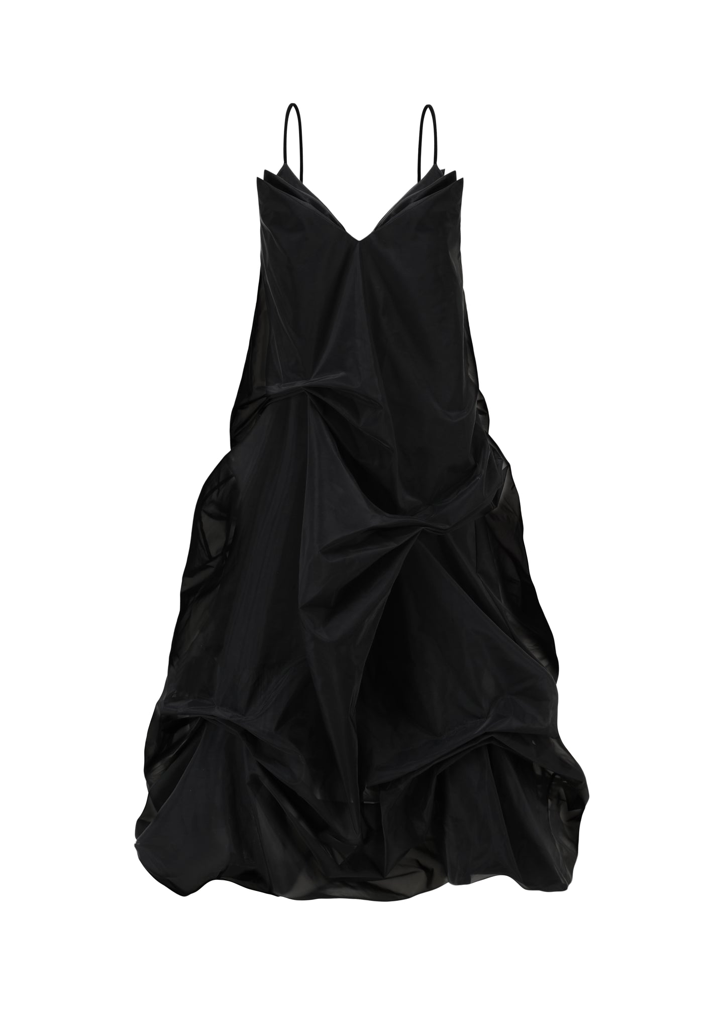 Cloud Organza Dress - Black